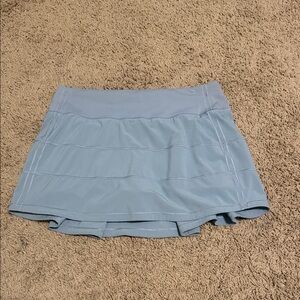 Light Blue Lulu Lemon Athletic Skort